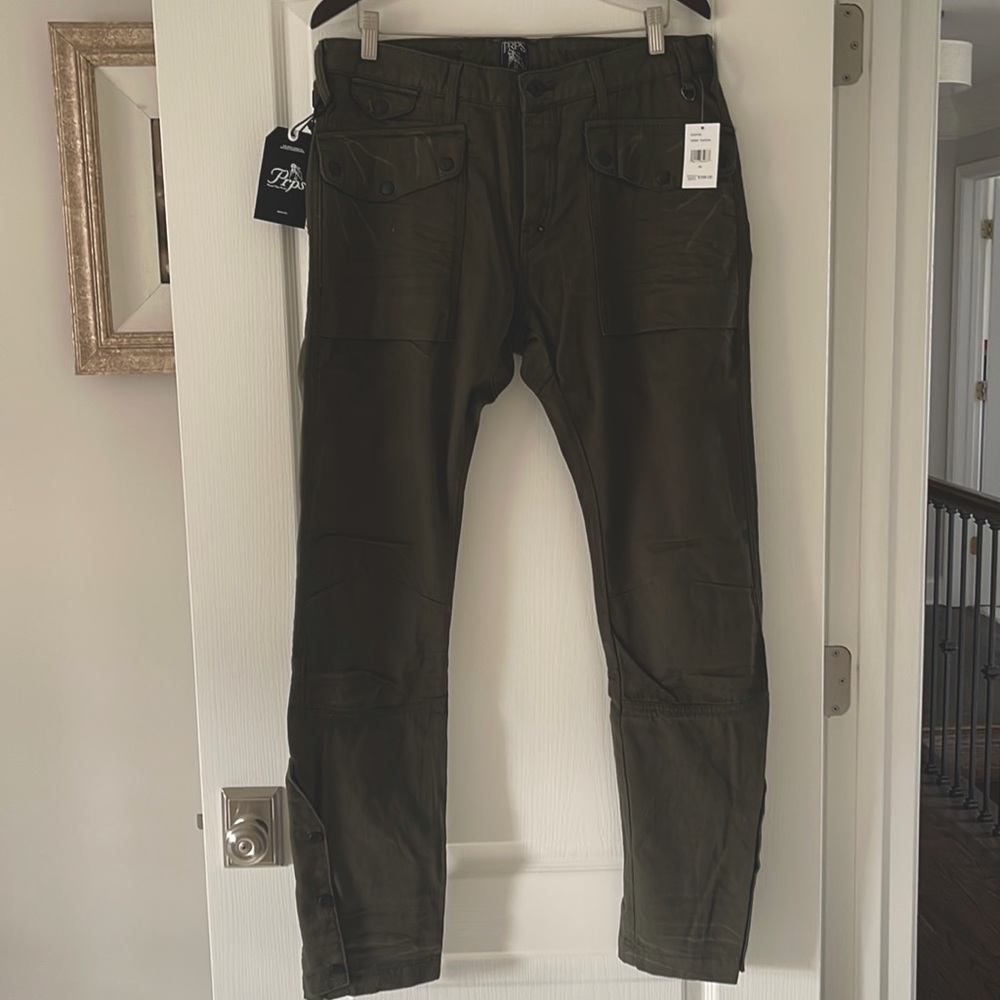 PRPS Zelda Army green cargo pants